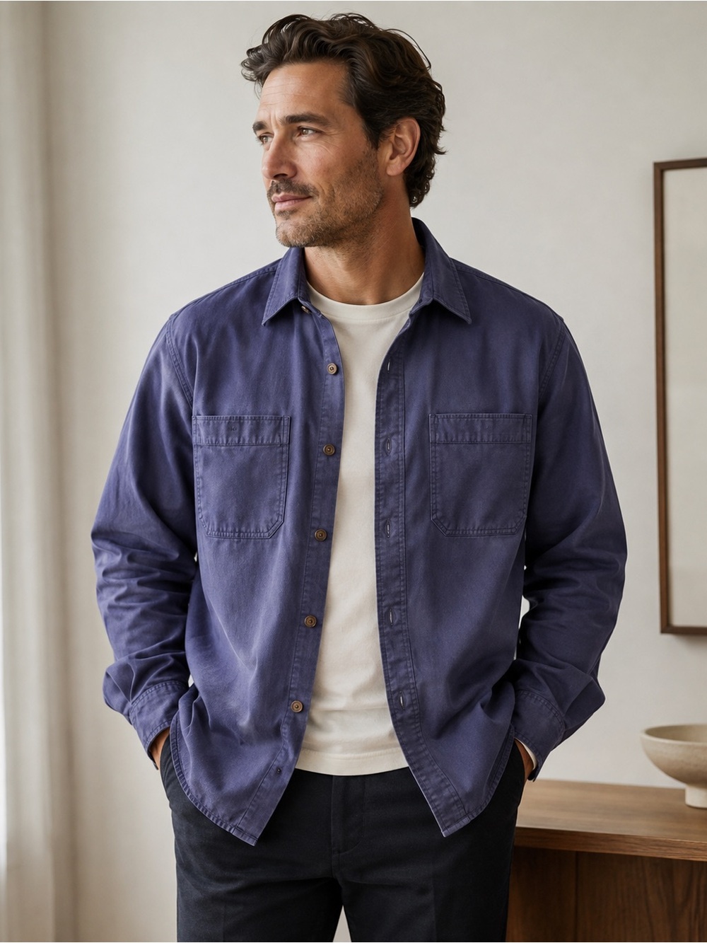 Atlantic Rancher Boatyard Shirt 25th Anniversary Serialized 3XL Slate